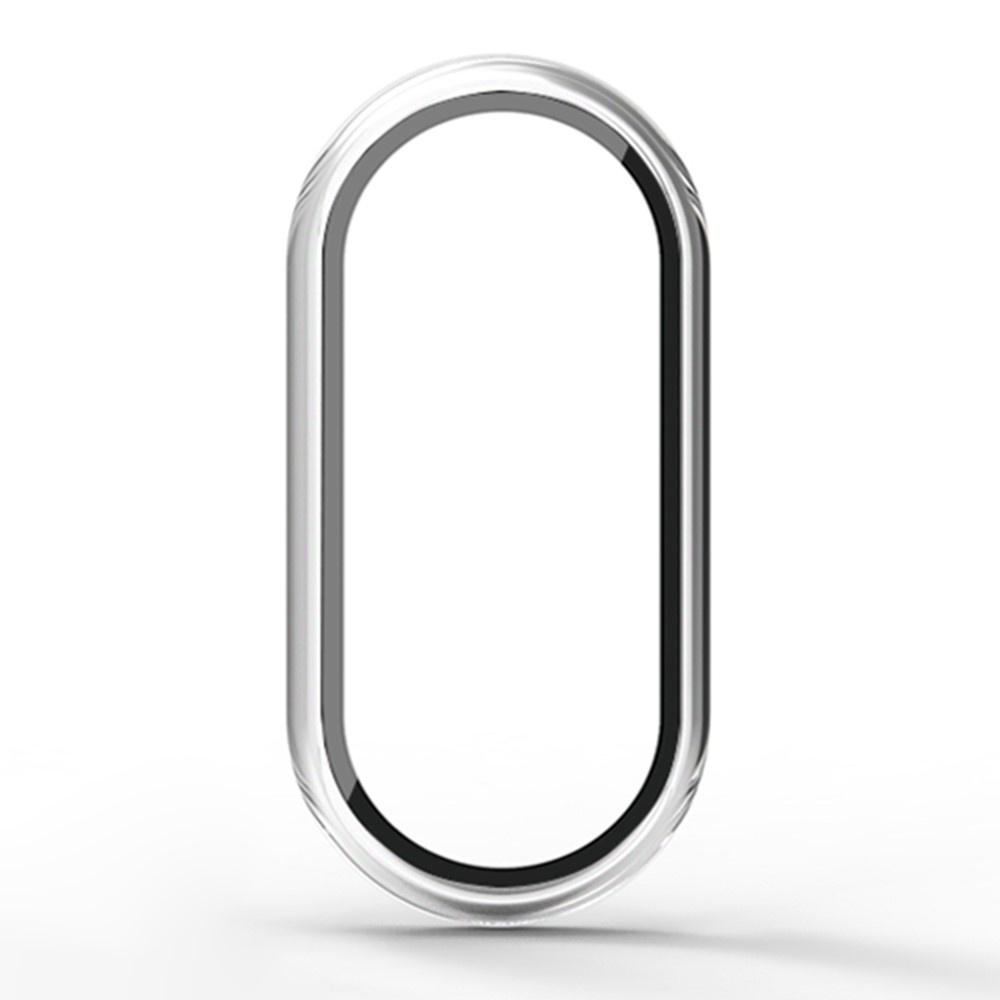 2in1 Case + Tempered Glass for Xiaomi Smart Band 9/8, Transparent