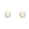 Luxury Pearl & Diamond Floral Earrings for Women - Vintage Chic