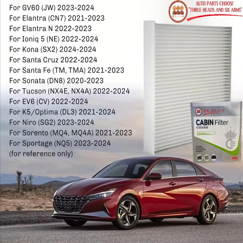 10-26020 Cabin Air Filter 97133-L1000 97133-L0000 For Kia K5 Optima Sorento Sportage MK5 Hyundai Santa Fe Tucson Ioniq 5 Kona