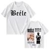 Hip Hop Rapper Beele Pop Music 2026 Spring summer Print Merch Mens Short Sleeves T Shrits Fashion High Quality Casual Cozy Top