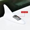 Antennelys Solcelledrevet Høy Lysstyrke PC Teknisk Plast Hai-fin Varsel LED-lys for Bil