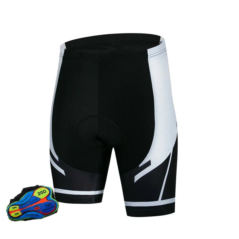 Professionnel Équipe 20D Rembourrage Gel Cuissard de Vélo Hommes Short de Vélo Pantalon de Vélo Collants Vêtements de Sport Vêtements de Vélo