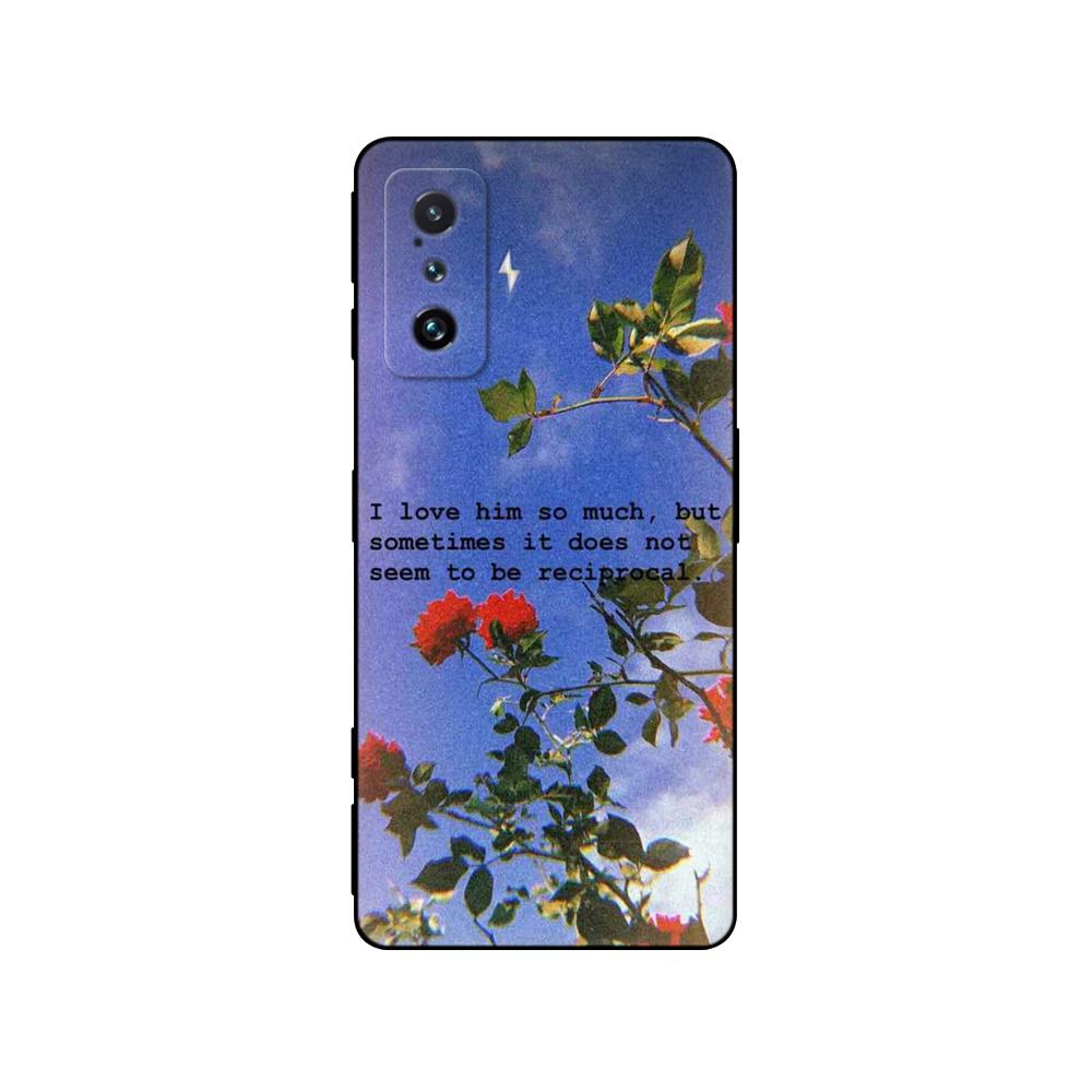 For Poco F4 GT Case Back Cover For Xiaomi POCO F4 GT 5G Phone Case Tpu Soft Silicone Case Protective Bag Bumper Black Tpu Case