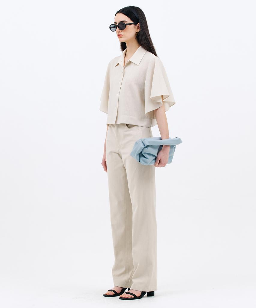 JUN BY JUN K Summer Washed Jeans_Beige