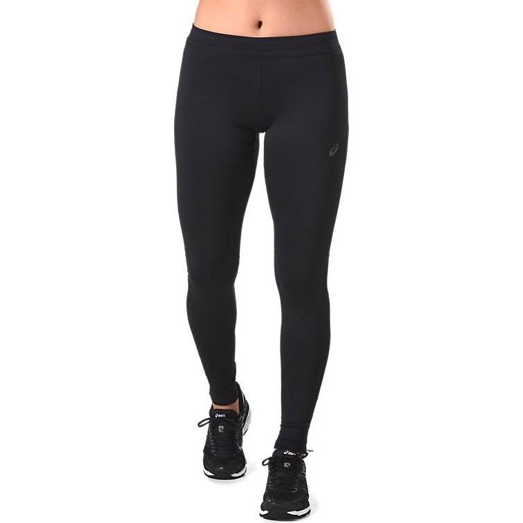 Asics Elite Competition Training Breathable Quick-Dry Nine-Point Sports Tights Women Bottoms Black 154277-0904