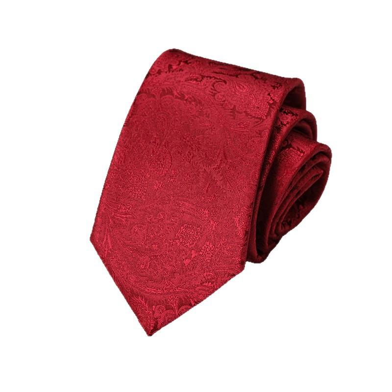 Groom Wedding Men'S Business Dress Banquet Retro Flowers Men'S And Women'S 8Cm Hand-Tied Fashion Yarn Tie
