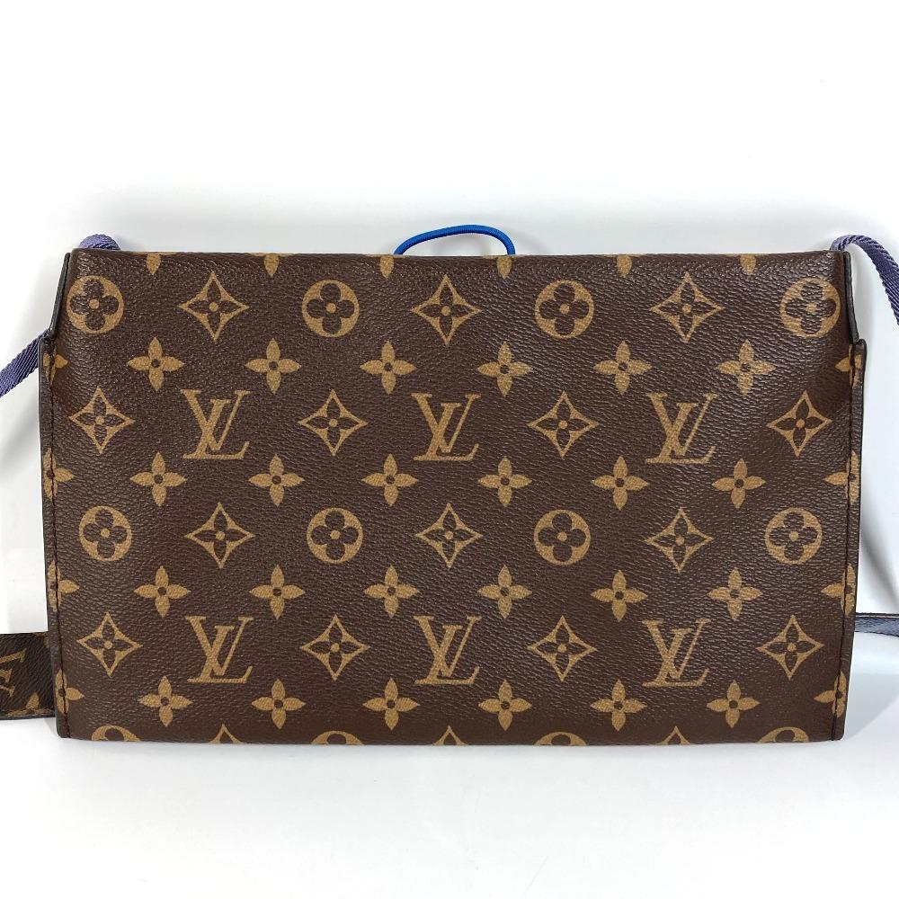 Louis Vuitton  M43854 Monogram Kim Jones split sacoche Pochette Shoulder Bag