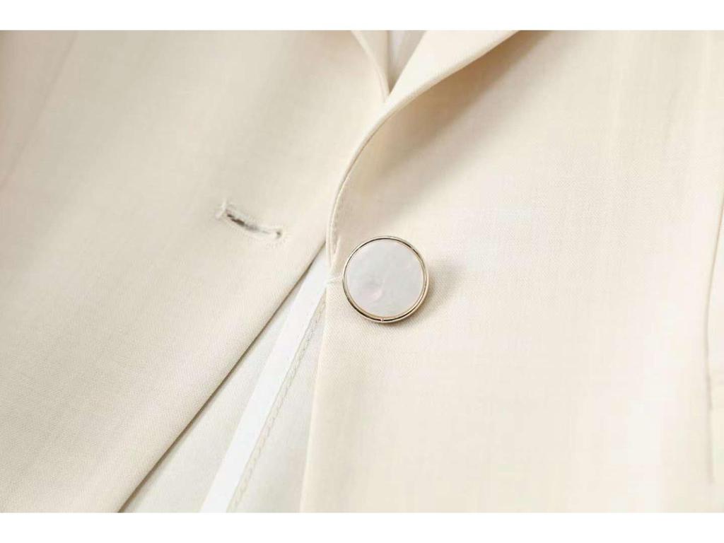 Women's Summer Seven-Sleeve Casual Blazer 2025 - Popular One-Button Jacket