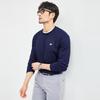 SEPTWOLVES Men's Waffle Knit Long-Sleeve T-Shirt