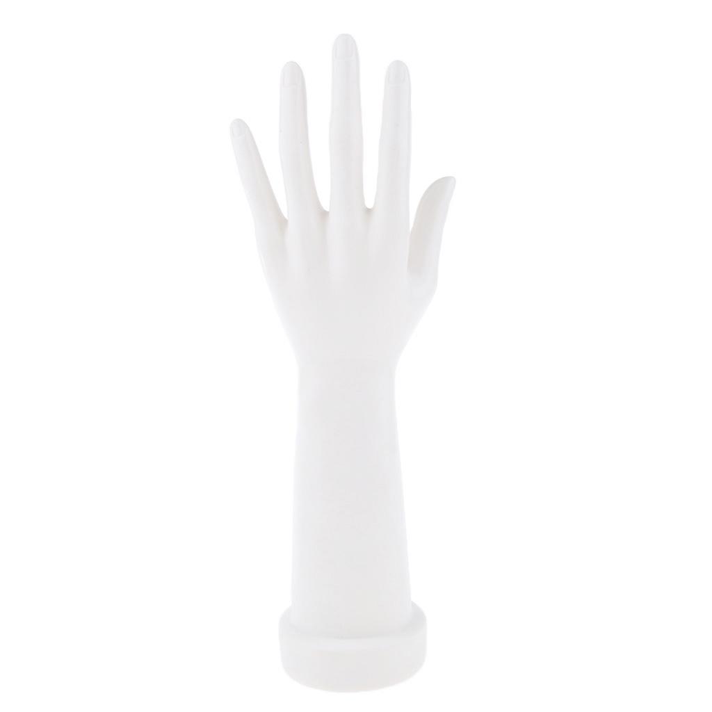 Hand Jewelry Display Stand Female Mannequin Model Props White Left