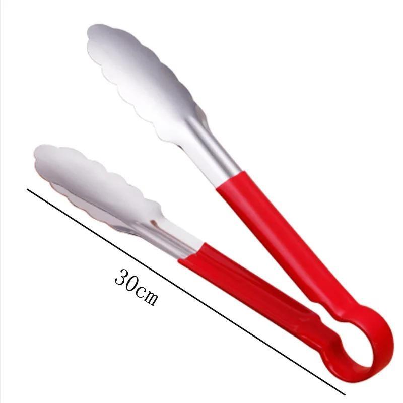 BBQ Tongs Ice Sugar Coffee Clips Kitchen Barbecue Baking Food Tongs Pizza Bread Dessert Server Steak Salad Buffet Serving Clip