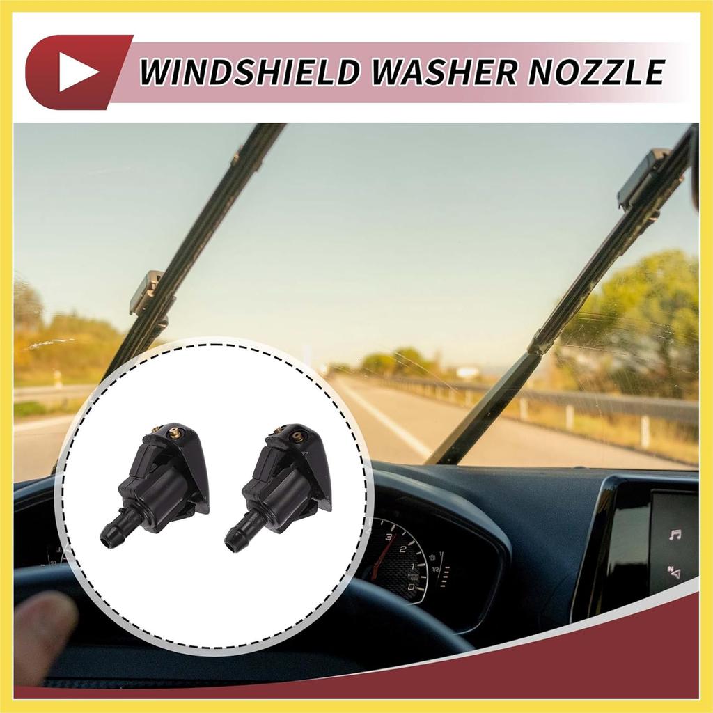 2pcs Windshield Washer Nozzle for Toyota T100 1993-1998 for Lexus LX470 2001-2007 Front Windshield Spray Nozzles Wiper Spray Washer Jet No.8538112060