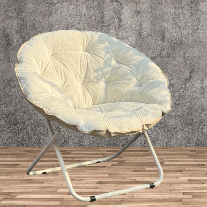 Składane krzesło rozkładane Moon - Idealne na balkon, do sypialni lub na przerwy obiadowe.