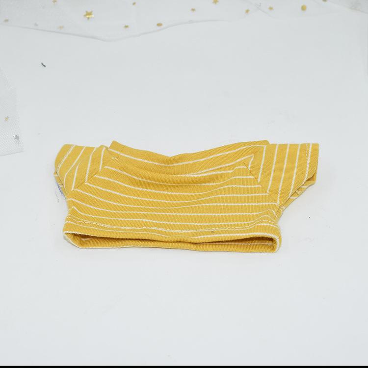 Star Doll Outfit: 15/20cm Cotton T-Shirt & Short Pants Set