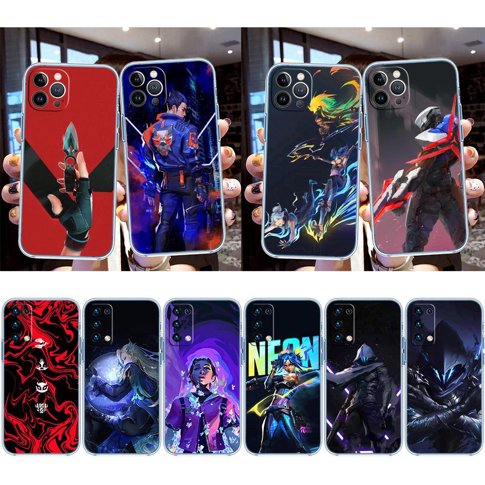 NH47 V-VALORANT Transparent Phone Case for Motorola Moto G40 G04 G05 One Ace Action Fusion + Plus Hyper Macro Vision Zoom