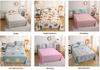 Simple Cotton Bed Sheet for Double Bed - Suitable for Summer & Student Dormitory, 40 Count, All Seasons