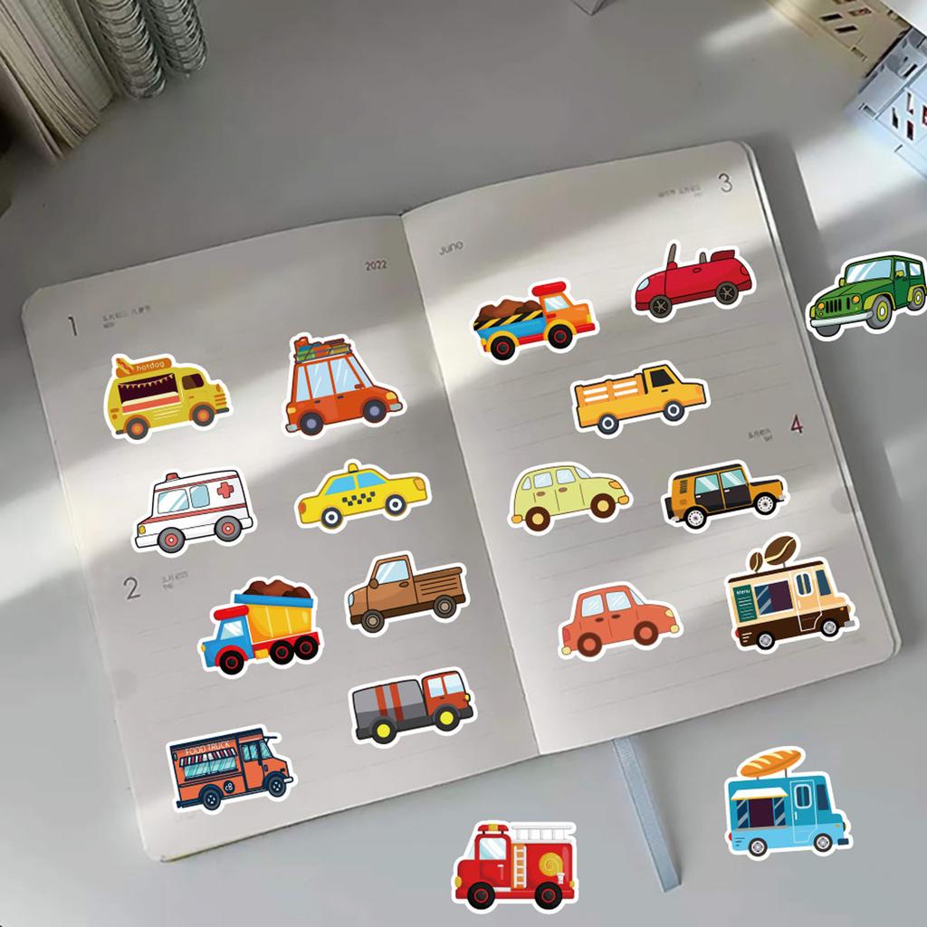 Cartoon Toy Car Decals, Gift Car Stickers