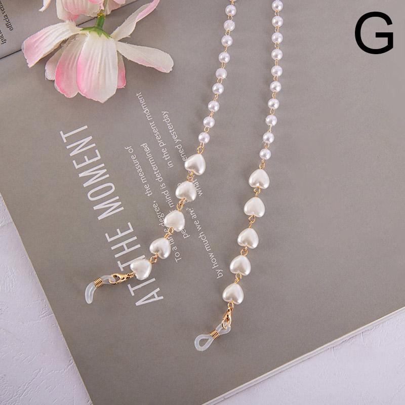 1PC Fashion Mask Chain Lanyard Holder Pearl Resin Beads Glasses Strap Eyewear Accessory