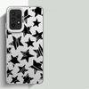 Five Pointed Star Phone Case for Samsung Galaxy A14 A13 A15 A23 4G A34 A33 A53 A24 A54 A35 A55 5G A11 A12 Capa Cover