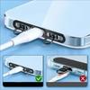 New Ultra Thin Metal Phone Lanyard Gasket Patch Stainless Steel Sturdy Hanging Cord Clips Cellphone Safety Connecter Accessories