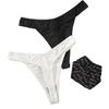 Women's Plus Size Seamless G String Sexy Lingerie Transparent Thong Panties Mesh Underwear