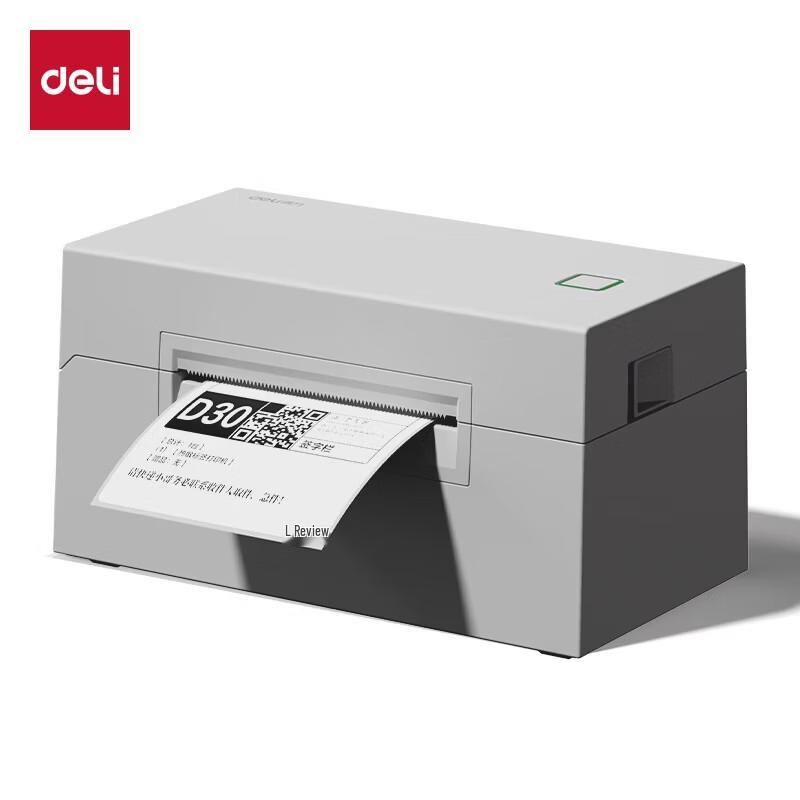 Deli GE120W Thermal Label Printer CN plug (adapter included)