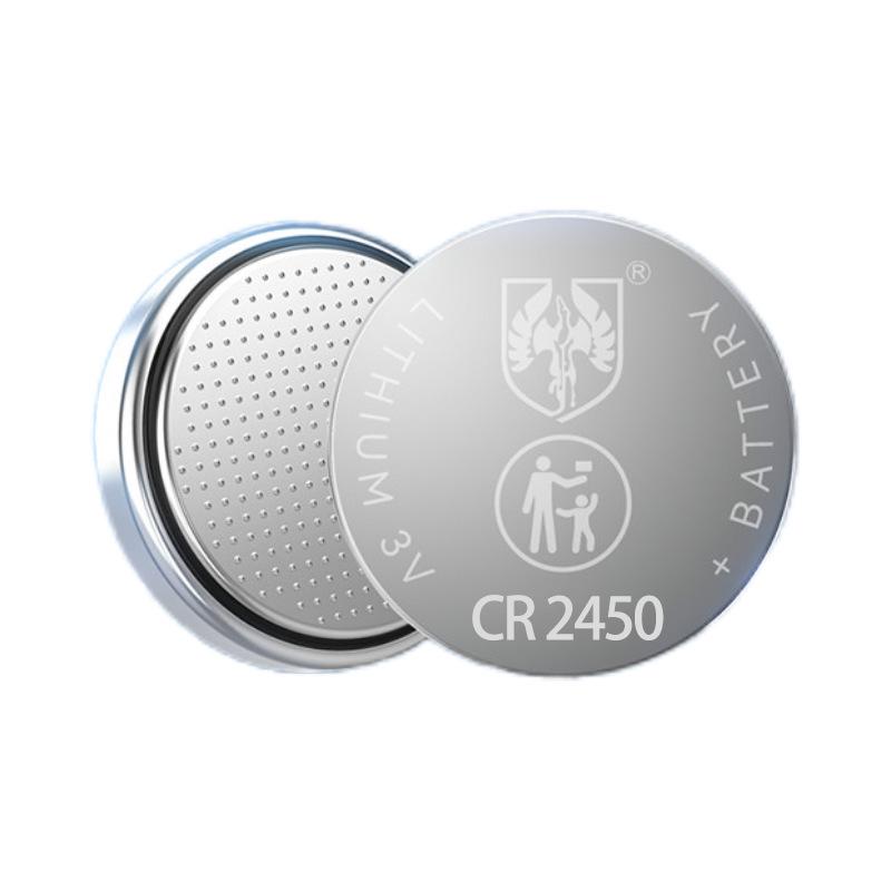 CR2450 Button Battery for BMW, Cadillac, Ford, Buick, Lynk & Co, and Volvo Car Keys