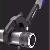 Universal Adjustable Pipe Wrench - High Carbon Steel Plumbing Pliers with Spring Reset for Bathroom & Pipe Work