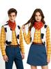 Woody & Jessie Cowboy Cosplay Costumes - Toy Story Couple Outfits for Halloween & Comic Con