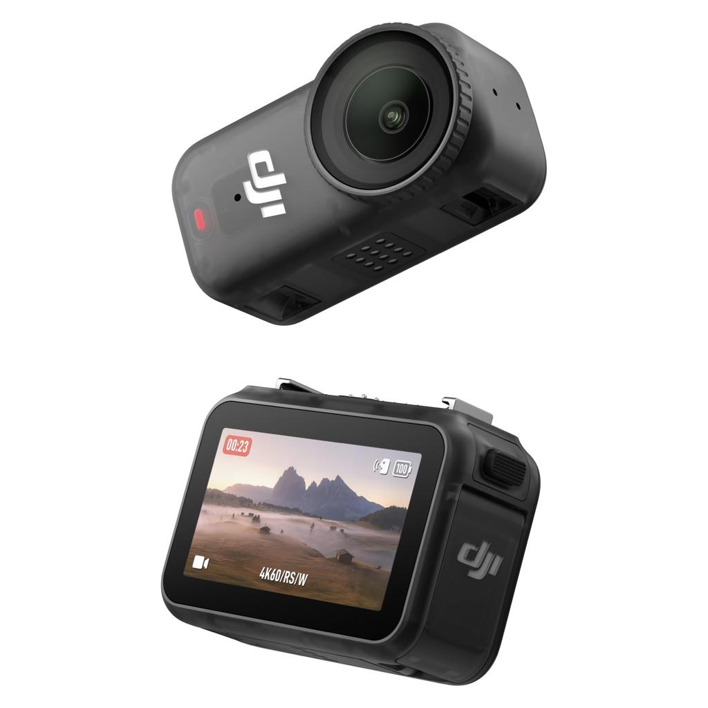 DJI Osmo Nano Standart Combo Giyilebilir Kompakt Vlog Kaydı Hızlı İçerik Spor Vloglama için Manyetik POV Kamera (128 GB) Kamera, 4K/60fps Kamera,