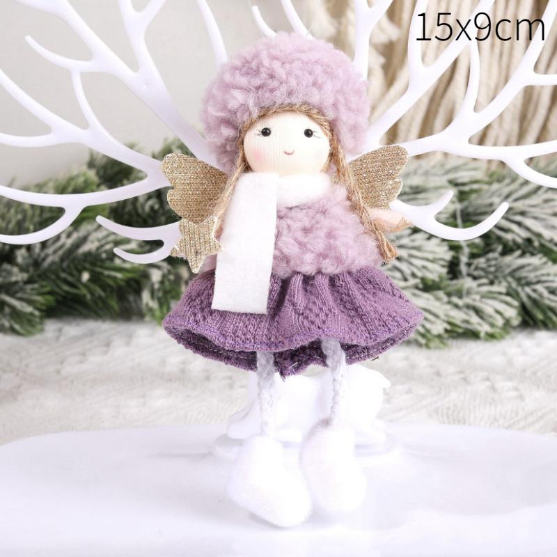 Christmas Angel Doll New Year 2025 Gifts Christmas Decorations for Home Navidad 2025 Natal Xmas Tree Pendant Ornaments Noel Deco