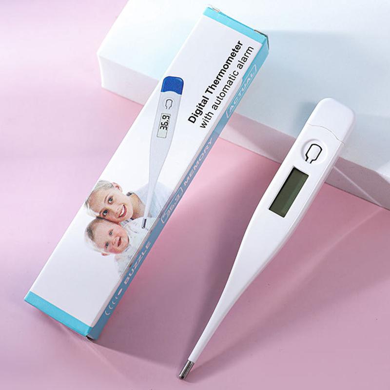 Baby Thermometers Pulse Oximeter Finger Digital Thermometer Accurate Oral Armpit Temperature Reading Fever Alert Termometer