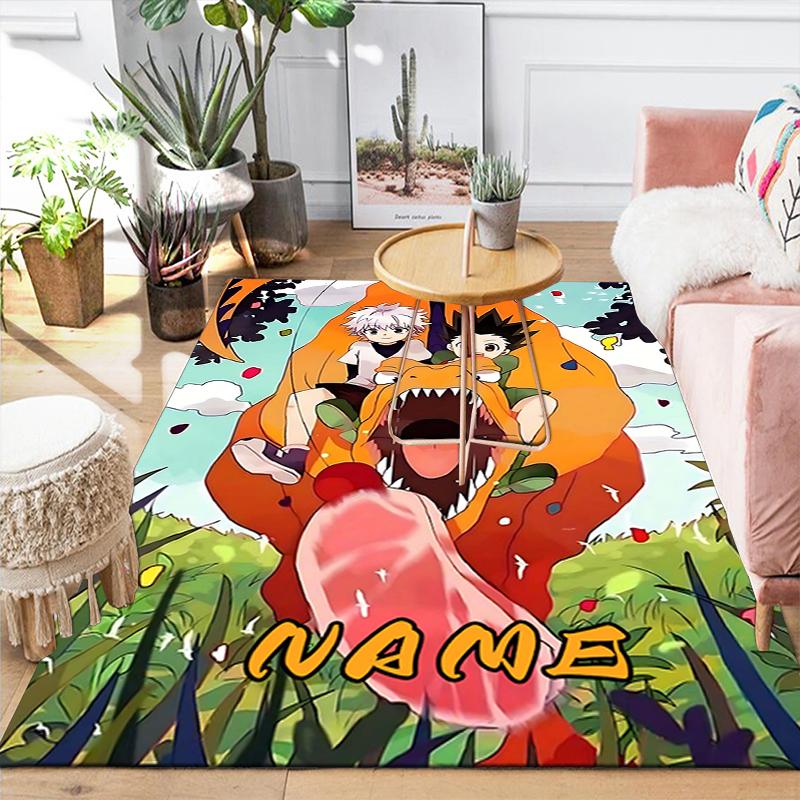 Custom 1Pc Anime Characters Friendship Rug Office Carpet Indoor Outdoor Entrance Doormat Nonslip Soft And Comfortable Living Room D2915127