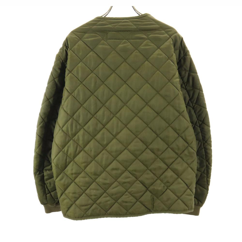 DUTCH ARMY 70s Vintage Liner Quilted Jacket 96-100 Khaki Military Men's Used