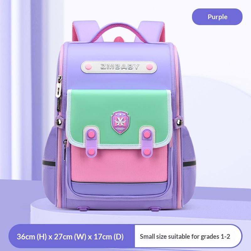 

Рюкзаки в британском стиле для учеников начальной школы 1-3 классов, легкие рюкзаки для мальчиков и девочек. Small фиолетовый