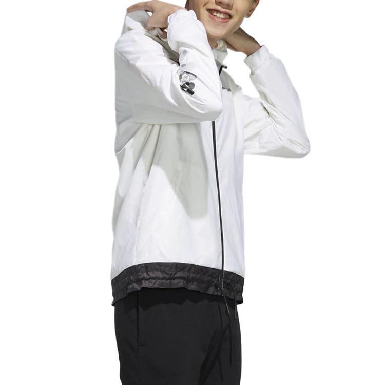adidas Neo Jackets Men's White Hooded Moderate Other EI4535