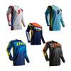 Herren Damen Radtrikot Langarm Schnelltrocknend Mountainbike Fahrhemd Sommer Atmungsaktiv UV-Schutz