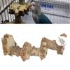 2PCS Parrots Platform Climbing Ladder Climbing Toy Wood Ladder Small Animal Cage Accessories