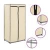 VidaXL Wardrobe Cream 75x50x160 Cm