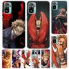 Hawks MHA My Hero A-Academy Coque Pour Xiaomi Redmi Note 14 13 12S 12 11 Pro Plus Housse de Téléphone 11S 10S 10 11E 11T + 9S 9 Impression Coqu