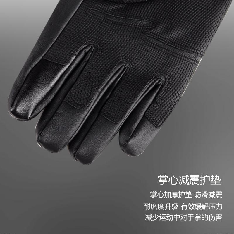 Outdoor Tactical Long Finger Gloves Men's Sports Riding Fitness Motorcycle Fighting Field Non-slip and Wear-resistant Full Finger Mountaineering