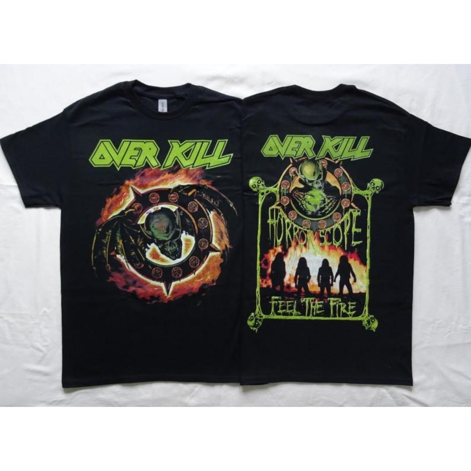 Overkill – Horrorscope  Feel The Fire Album Era _ Official Thrash Metal TShirt Unisex T-Shirt S