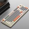 Adjustable Volume 94 Key RGB Keyboard Independent Knob K82 Wired Keyboard  Computer Peripherals