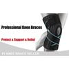 1Pcs Knee Braces for Knee Pain, Adjustable Knee Support with Patella Gel Pad,Side Stabilizers,Wrap for Sports