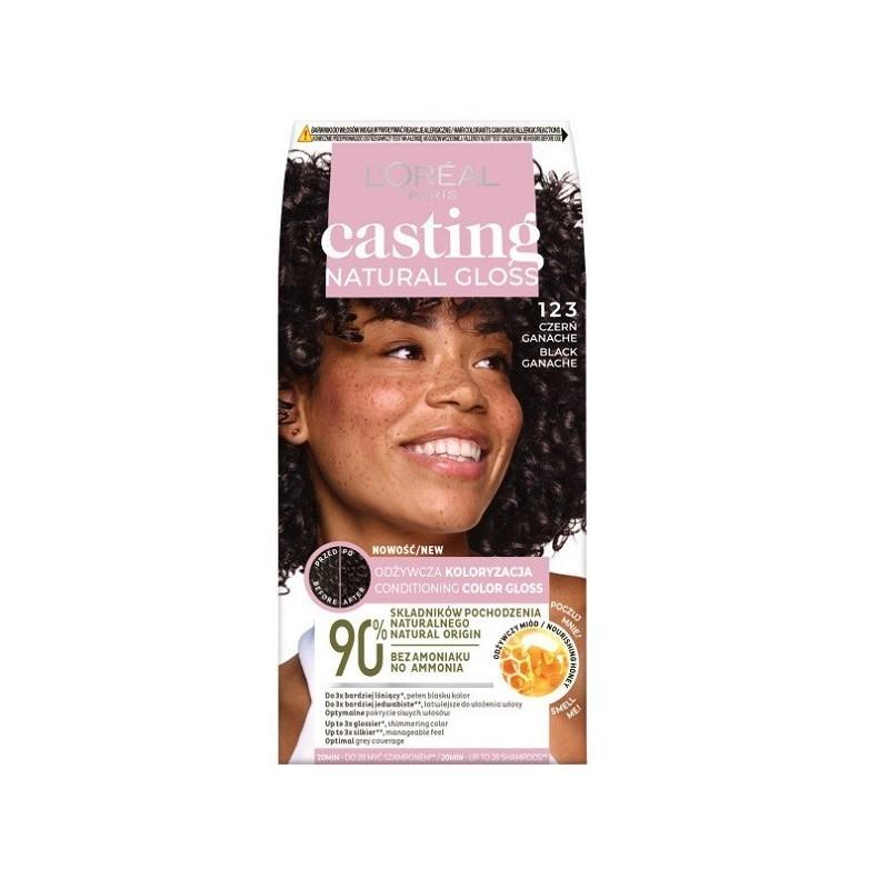 Loreal Paris dye long lasting Natural luster hair dye-Ganache black 48ml