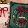 Soft Throw Pillow Cover Christmas Wreath Sofa Cushion Cover Home Decor Pillowcase  Couch