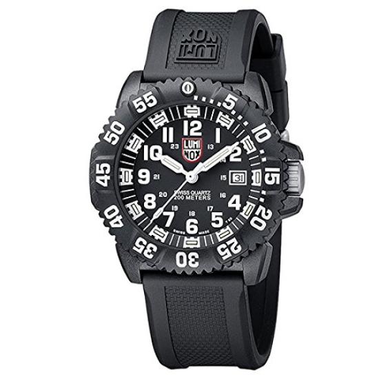 

Luminox US Navy SEALs Dive Color Black Wristwatch [Luminox] Men s Watch, Mark, Rubber, XS.3051 [Used]