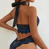 Sexy Pajamas Dress For Woman Underwear Lace Suspenders Lingerie Open Bra Bodysuit Lenceria Erotic  Fetish Lingerie See Through