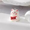 Soft Touch Plush Cat Keychain Handmade Cat Charm Pendant Bringing Fun and Good Fortune Suitable for Daily Party Use