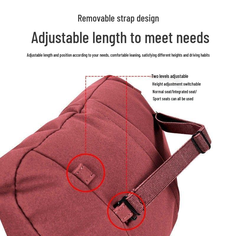 Breathable Lumbar Support Pillow for Mercedes S-Class, E-Class, Maybach Car Seats